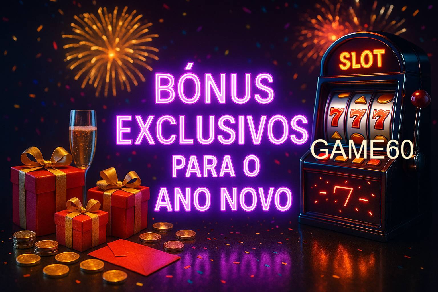 Promoções de Ano Novo no GAME60